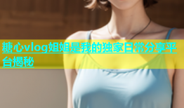 糖心vlog姐姐是我的独家日常分享平台揭秘